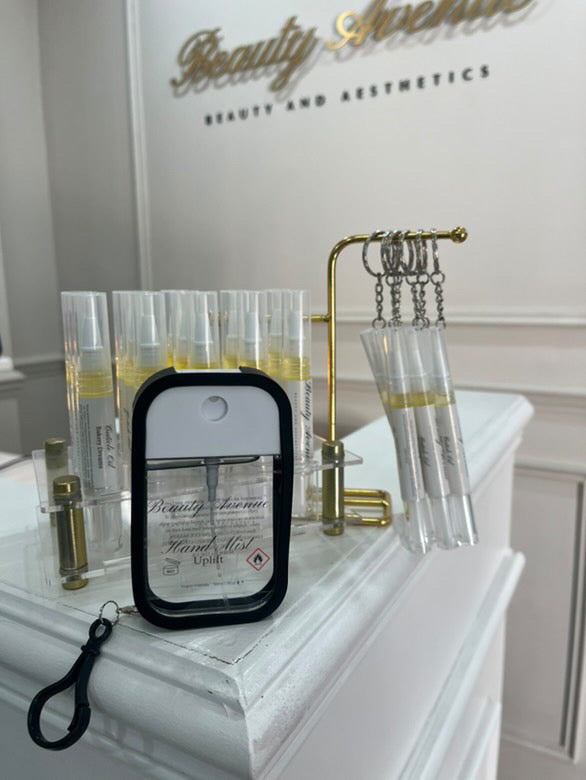 Wholesale Custom hand mist 50ml with black holder