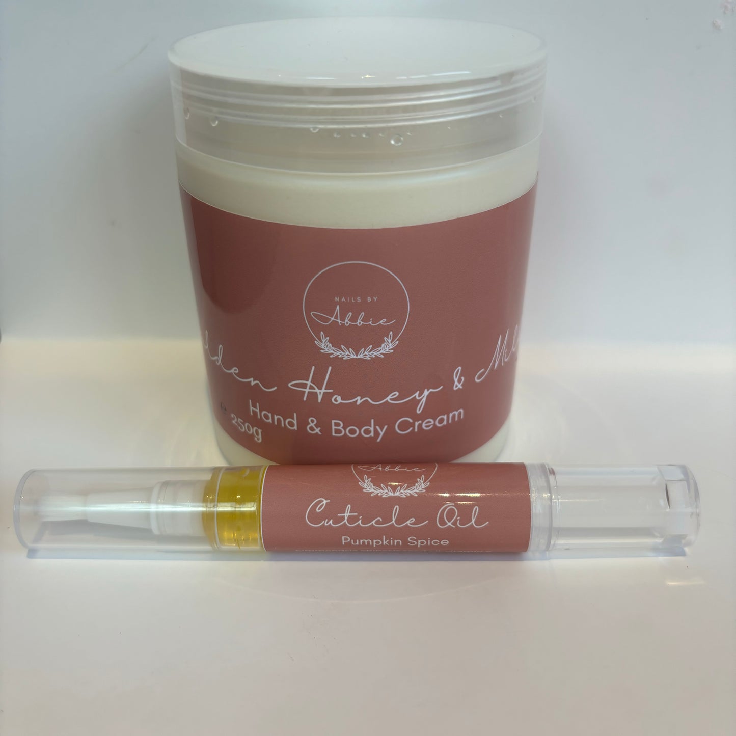 Own brand Hand and Body cream frosted tub