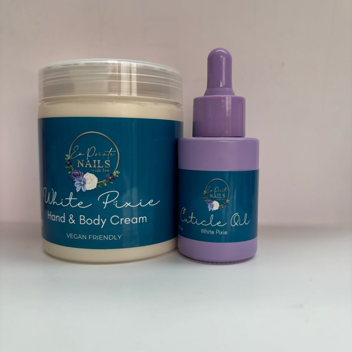 Own brand Hand and Body cream frosted tub