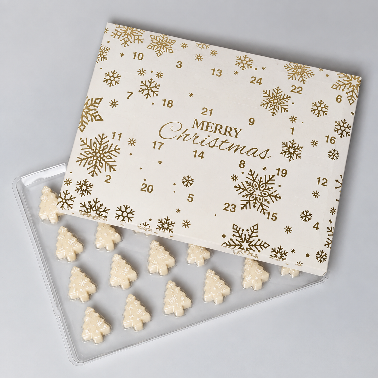 PRE ORDER White Wax Melt advent Calender