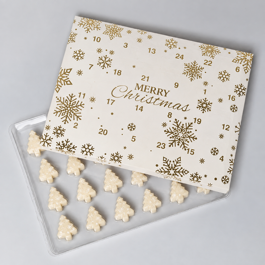 PRE ORDER White Wax Melt advent Calender