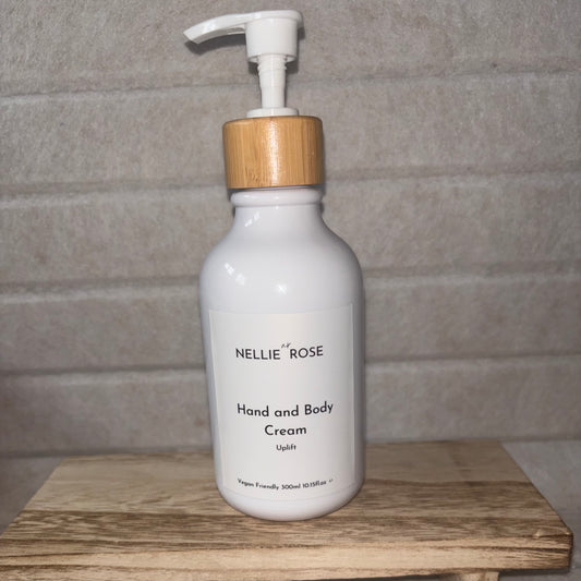 Hand & Body Cream 300ml WHITE PUMP BOTTLE