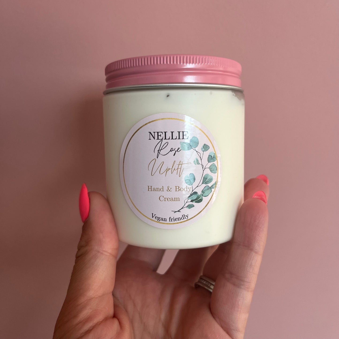 250g Hand and Body Cream frosted tub