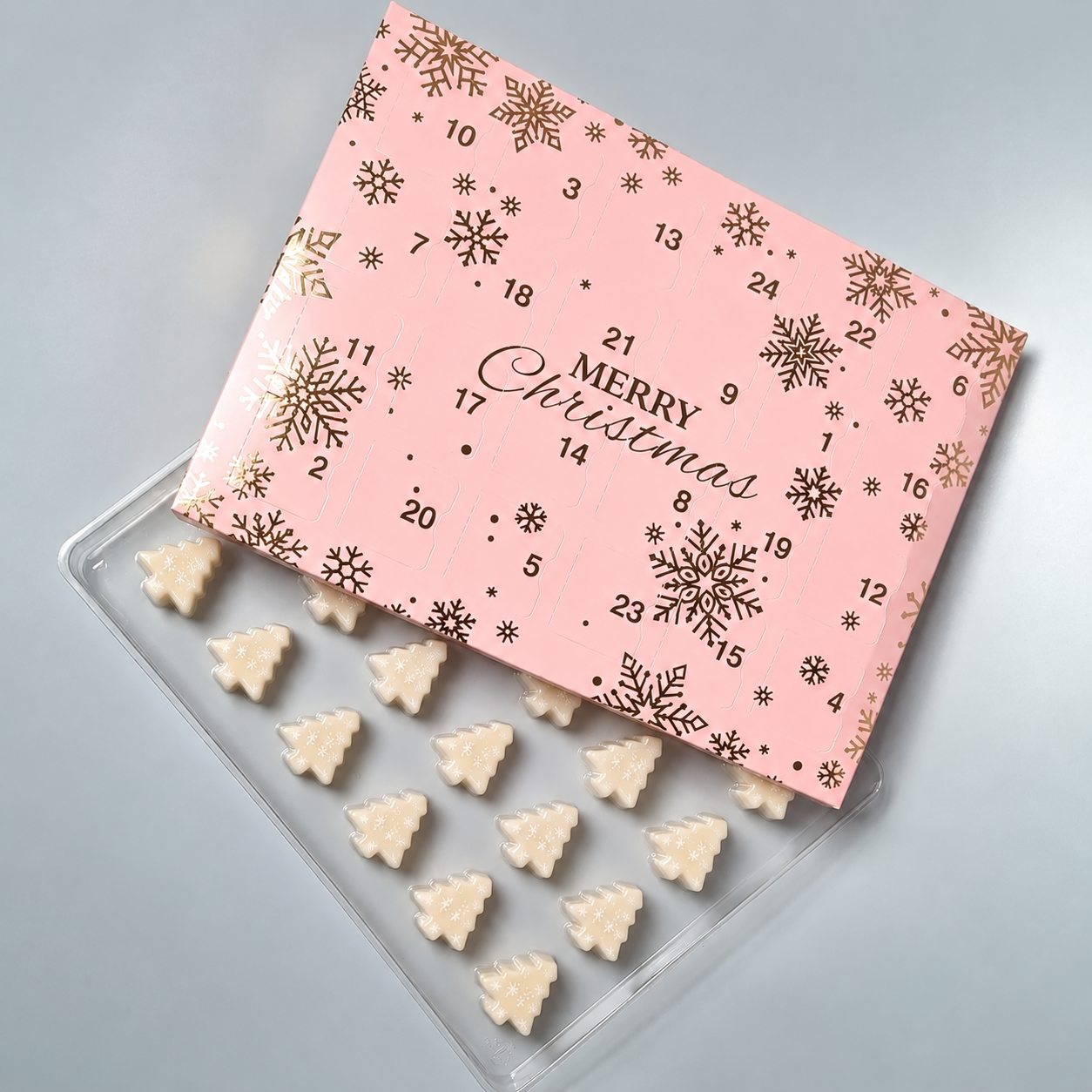 PRE ORDER Blush Pink Wax Melt advent Calender