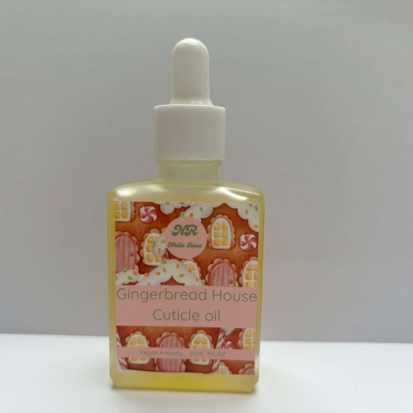 WHOLESALE OWN BRAND 30ml Frosted Desk Oil GOLD LID